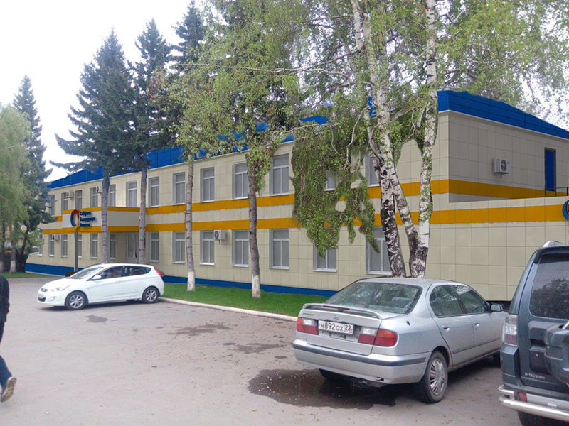 Эскизное предложение по реконструкции фасадов Сибирской генерирующей компании